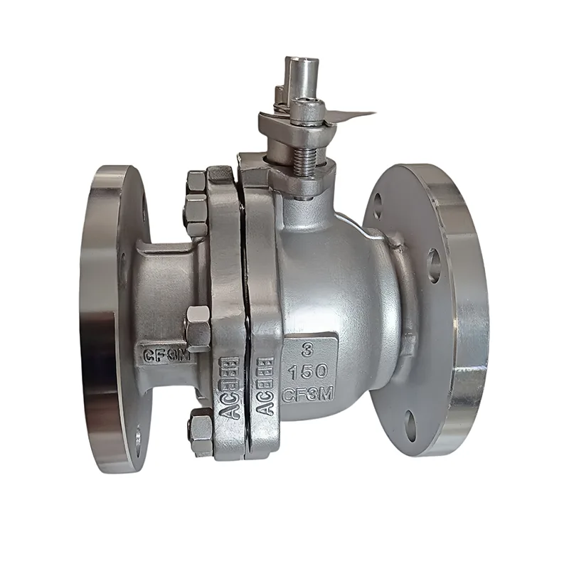 Flanged ბურთი სარქველი